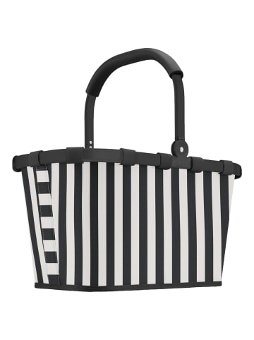 Reisenthel Carrybag - Einkaufskorb (cord dark matcha) in summerstripes black