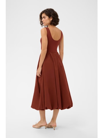 Kaffe Kleid KAkirsten Regular fit in Henna