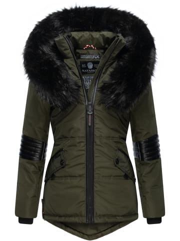 Navahoo Winterjacke Nirvana in Olive
