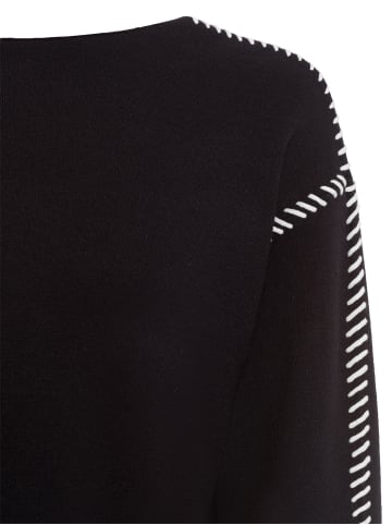 Y.A.S Pullover YASStitcha in schwarz - 0001