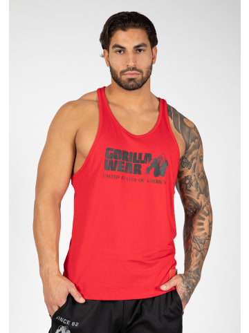 Gorilla Wear Muskelshirt - Classic - Rot