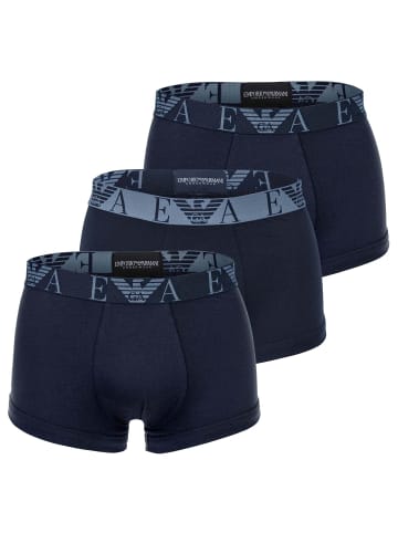 Emporio Armani Boxershort 3er Pack in Blau2