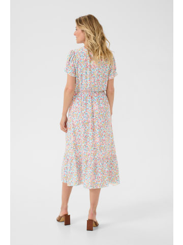 Cream Kleid CRLina Feminine in Light Blue Pink Flowers