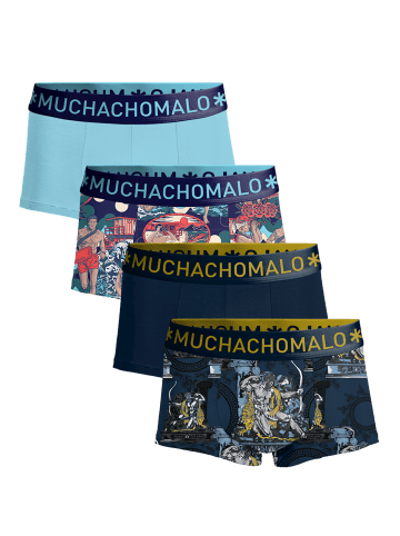 Muchachomalo 4er-Set: Boxershorts in Multicolor