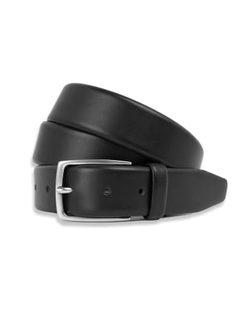 Roy Robson Ledergürtel Eleganter Business Ledergürtel in schwarz