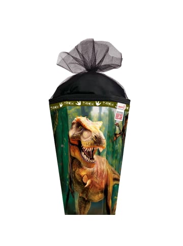 Motiv-Schultüte T-Rex Welt 85 cm Sound Spezialborte in Bunt