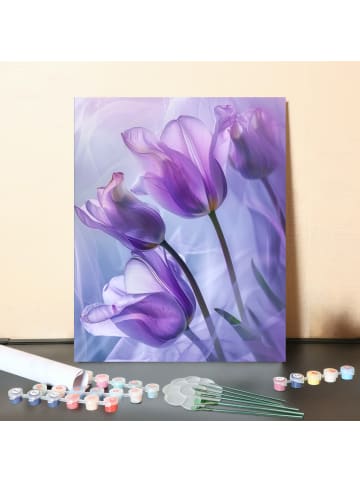 ARTNANAS DIY Malen nach Zahlen Set-"Lavendelträume" 