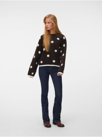 Vero Moda Strickpullover in Chocolate Torte