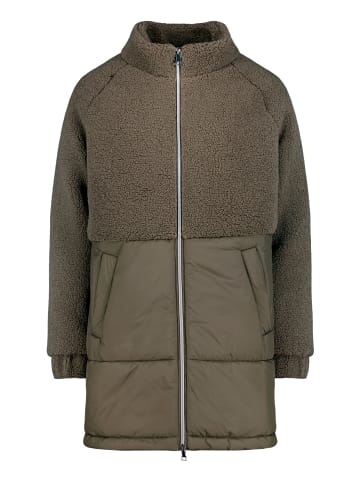 CARTOON Kuscheljacke mit Plüsch in Braun
