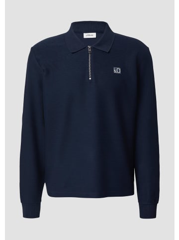 s.Oliver Sweatshirt in 5978_navy