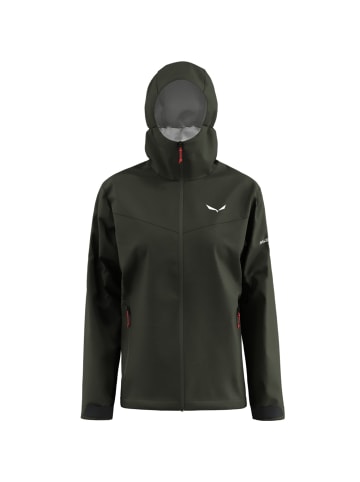 Salewa Jacke Funktionsjacke PUEZ Aqua 4 in Dark Olive