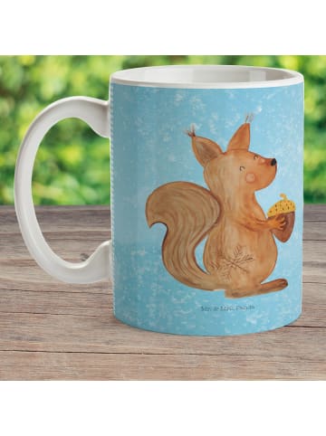 Mr. & Mrs. Panda Kinderbecher Eichhörnchen Weihnachtszeit ohne S... in Eisblau