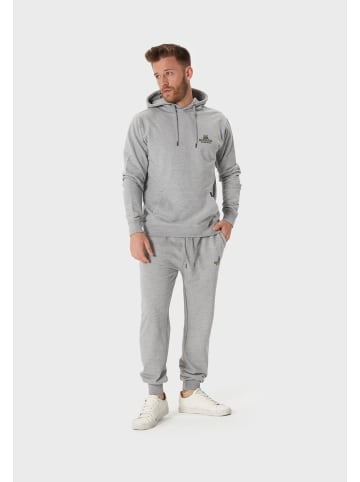 OLDSKULL Kapuzensweater Basic Osk Samurai in Heather Grey