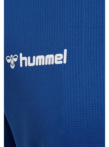 Hummel Hoodie Hmlauthentic Kids Poly Zip Hoodie in TRUE BLUE