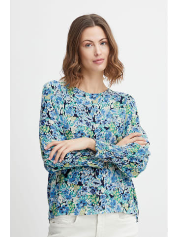 Fransa Langarmbluse FRNYNNE BL 1 - 20611704  Bluse mit Muster in Blau