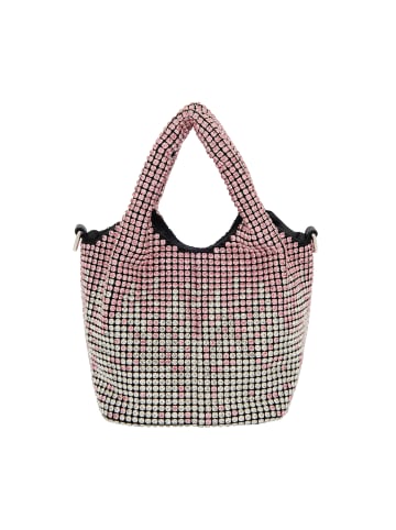 myMo at night Women Handbag in Pink Silver