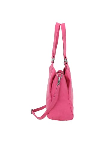 Fritzi aus Preußen Maia Suede Jacky Shopper Tasche 40 cm in soft pink