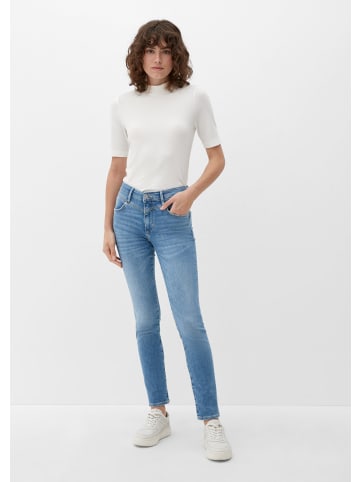 s.Oliver Jeans-Hose lang in Blau