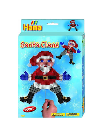 Hama Set Midi-Bügelperlen Weihnachten Santa Claus in bunt