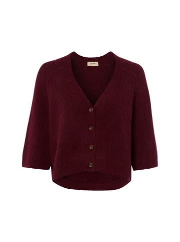 Mos Mosh Strickjacke MMThora Lizet in bordeaux - 0002