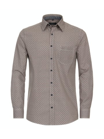 CASAMODA Langarm Business Hemd für Herren in braun