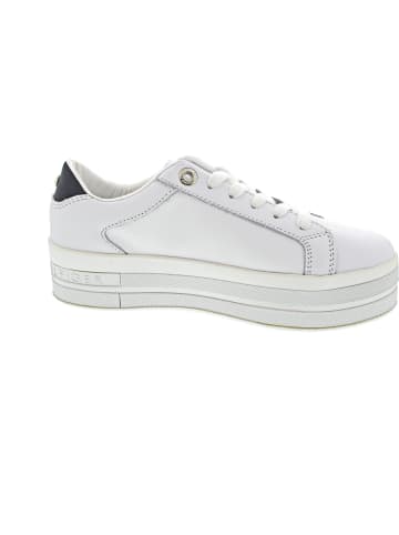 Tommy Hilfiger Webbing Flatform Cupsole Sneaker low Weiß