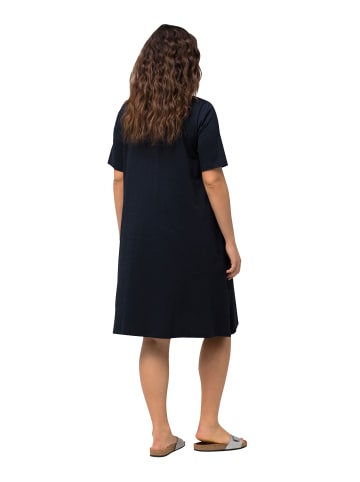 Ulla Popken Jerseykleid in marine
