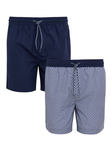 Threadbare Badehose THB Swim Short Kite 2PK in Navy