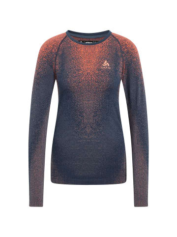 Odlo BL TOP crew neck l/s BLACKCOMB in Rauchblau3431