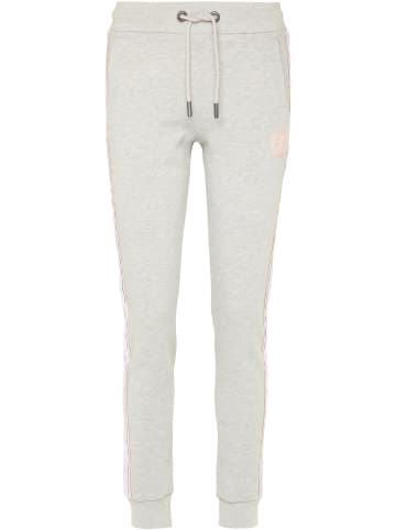 Carlo Colucci Sweathose Catilla in Grau Meliert