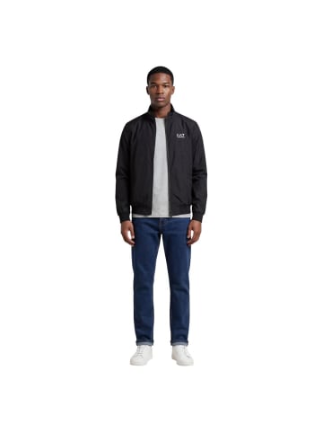 EA7 Emporio Armani Schwarz Polyamid Bomberjacke