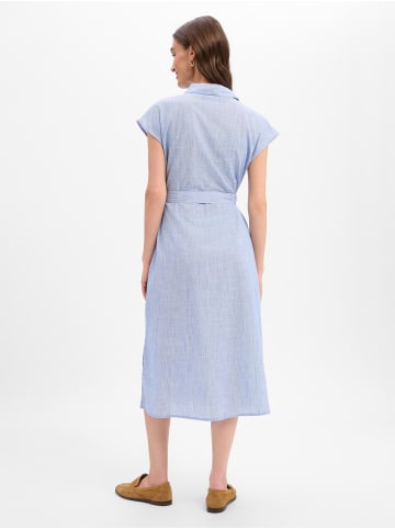 Street One Freizeitkleid in blau weiß - 0001