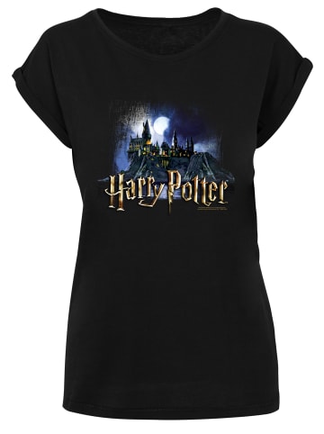 F4NT4STIC T-Shirt Harry Potter Hogwarts Castle in schwarz