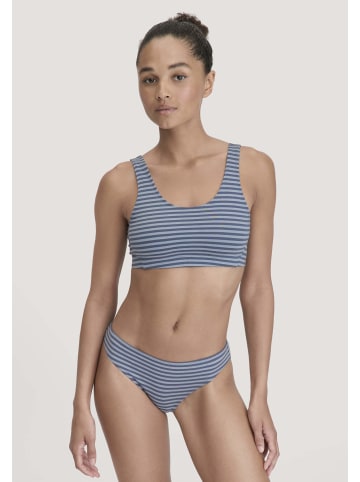 Hessnatur Slip Regular Cut 3er Pack in indigo blau