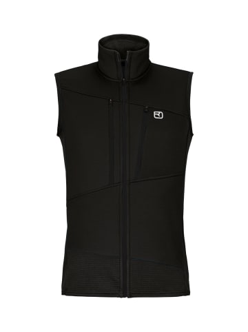 ORTOVOX Fleeceweste in schwarz