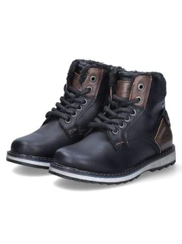 Tom Tailor Winterstiefeletten in Schwarz