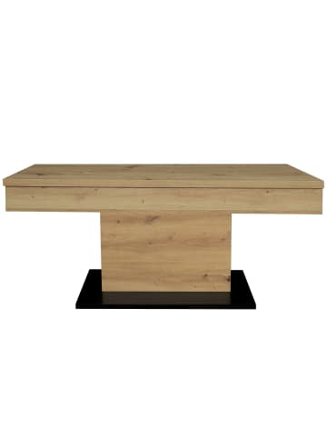 58 aufm Kessel COUCHTISCH Höhenverstellbar Else 1 110x59x60 Holzwerkstoff Asteiche