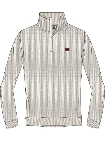 Napapijri Pullover "Damavand Hz 4" in Beige