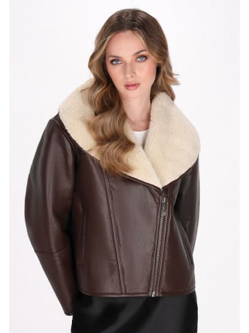 DreiMaster Women Jacket in coffee brown