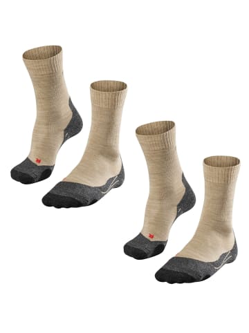 Falke Socken 2er Pack in Sand