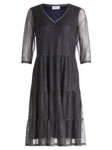Vera Mont Stufenkleid mit Stufen in Blau/Khaki