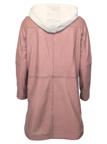 Maze Ledermantel 4202199 in deep rose