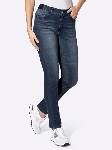Heine 5-Pocket-Jeans in blue-stone-washed