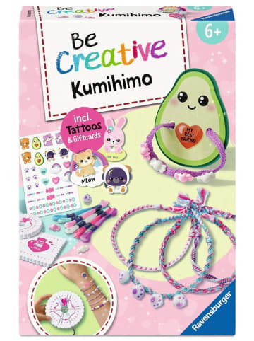 Ravensburger Ravensburger Bastelprodukte Kumihimo & Tattoos Kawaii in bunt
