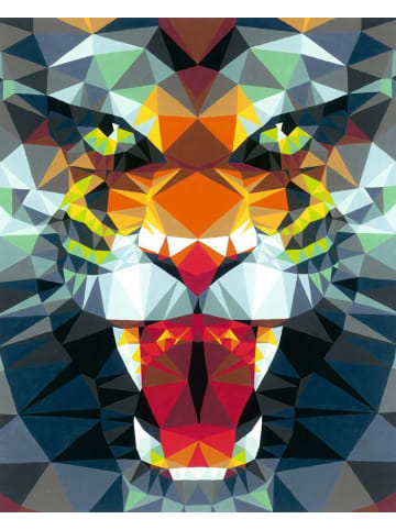 Ravensburger Malprodukte Polygon Tiger CreArt Adults Trend 12-99 Jahre in bunt