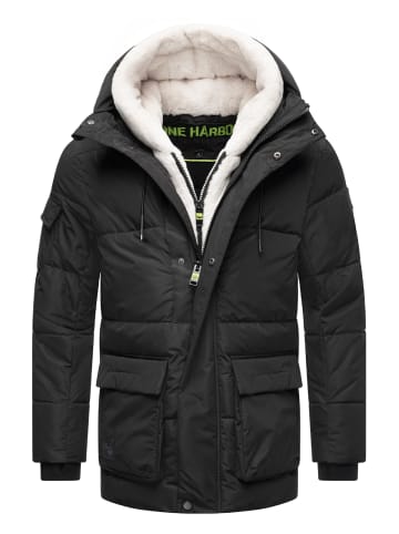 STONE HARBOUR Winterjacke Lauroo XX in Black