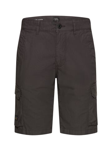 Camel Active Cargoshorts aus reiner Baumwolle in Schwarz
