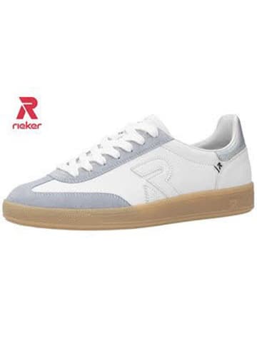 rieker Lowtop-Sneaker in bleu/weiss/weiss/perle