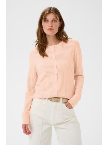 Soaked in Luxury Strickjacke SLSpina Gerade Passform in Pearl Blush