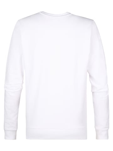 Petrol Industries Sweater mit Logo Seaviewpark in Weiß